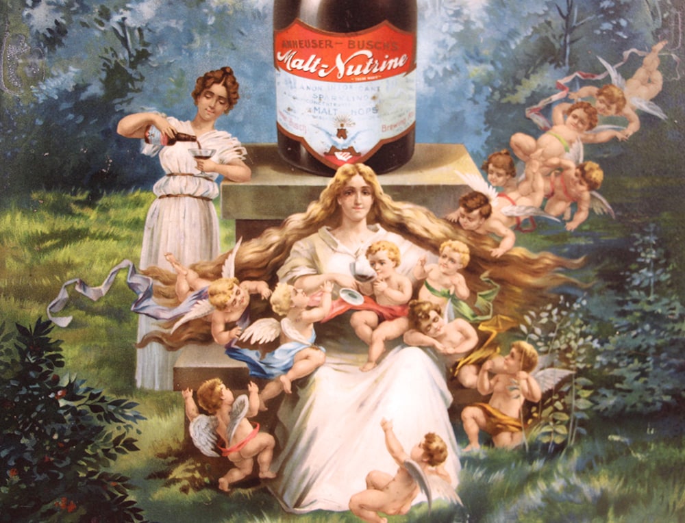 From 1895 to 1942, Anheuser-Busch marketed a low-alcohol beer called Malt-Nutrine to nursing mothers, claiming it would help with milk production. 