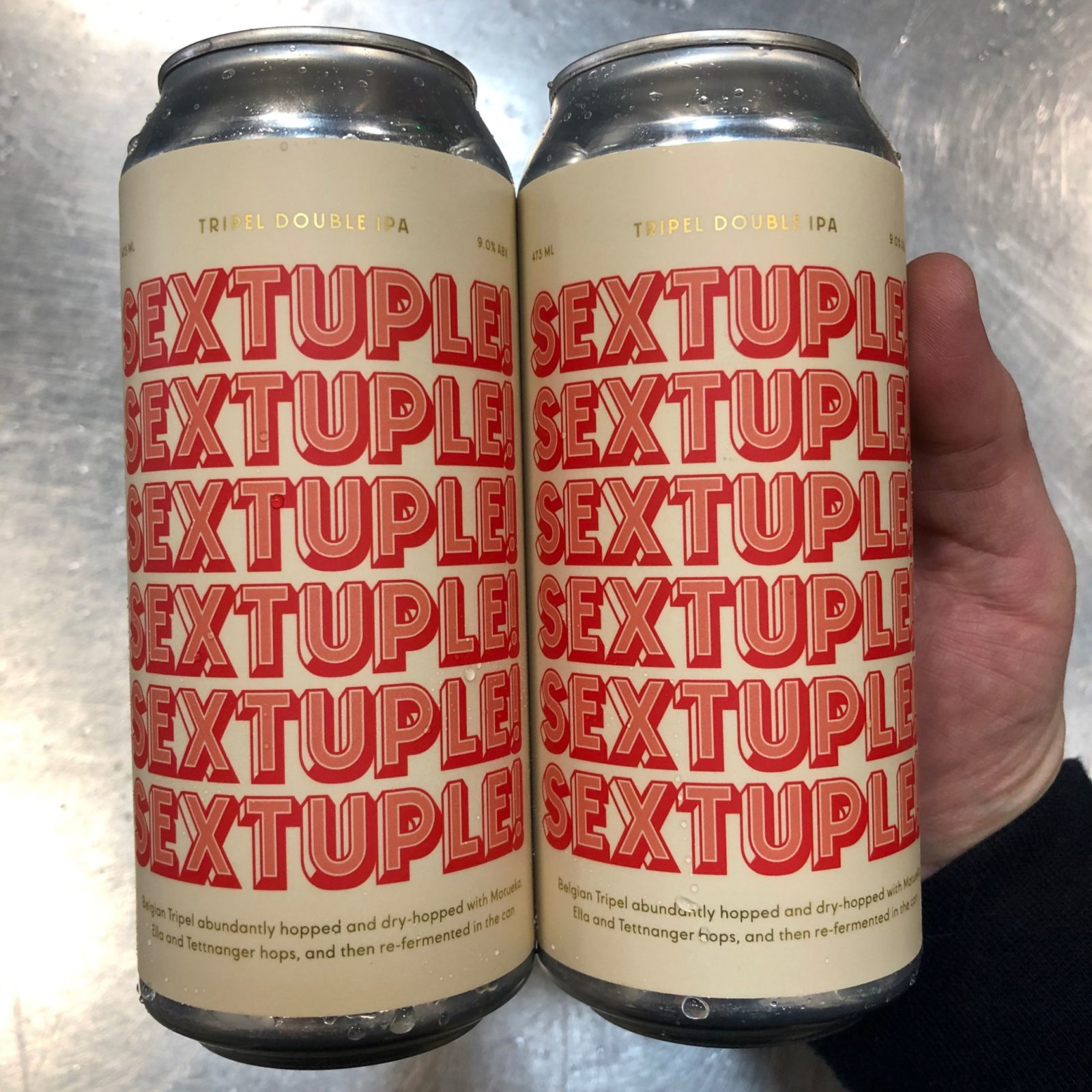 Sextuple by Dageraad Brewing and Sooke Brewing Co.