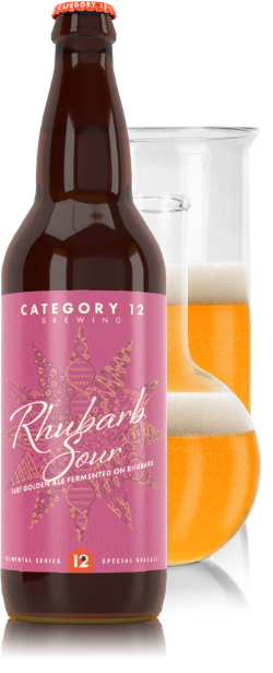 Category 12's Rhubarb Sour.