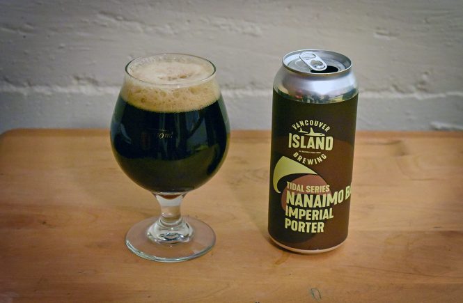 Nanaimo Bar Imperial Porter by Vancouver Island Brewing.