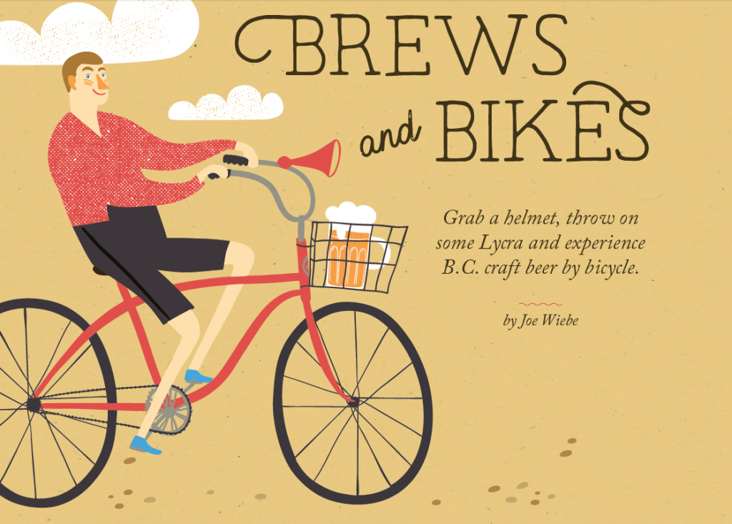 Brews and bikes Cycling tours the perfect way to experience B.C. craft
