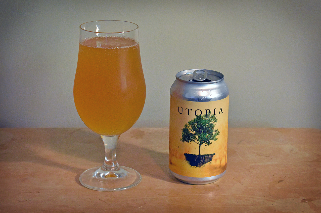 Utopia Dry Hopped Peach Sour by Howe Sound Brewing