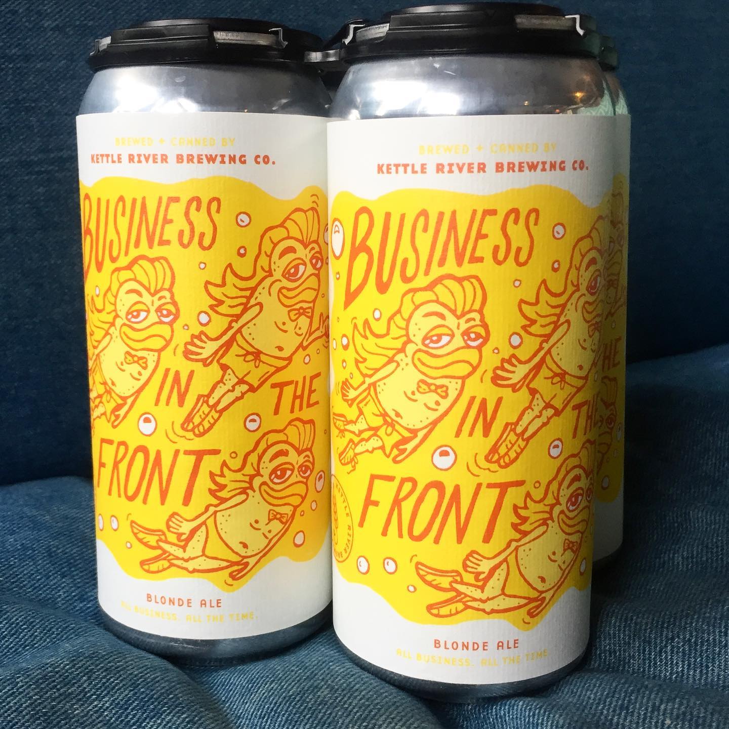 Business in the Front by Kettle River Brewing Co. 
