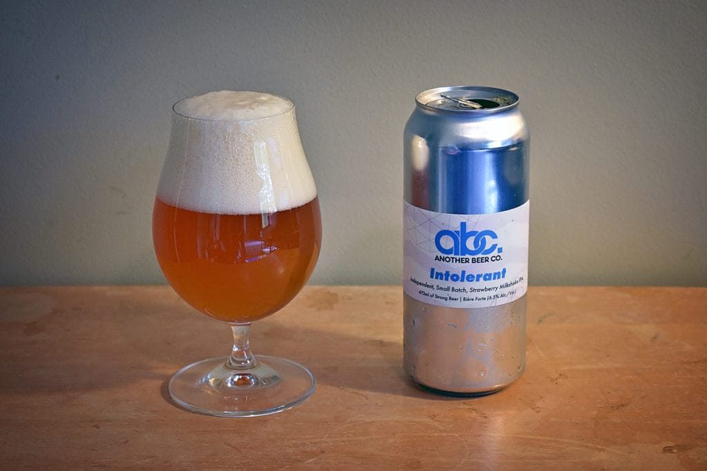 Drink this Intolerant by Another Beer Co. The Growler B.C. B.C.'s