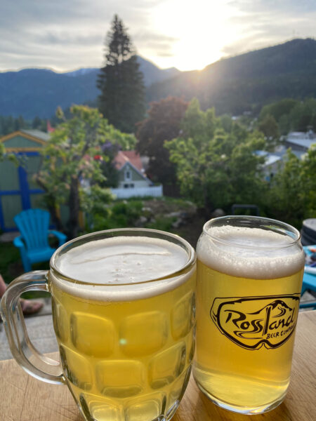 Rossland Beer Company Patio